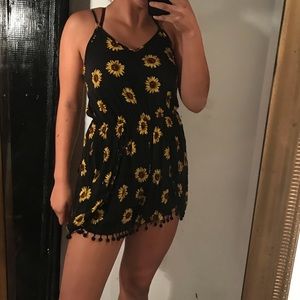 SUNFLOWER ROMPER